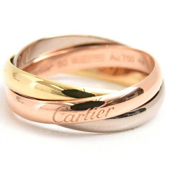 Cartier Jewelry - CARTIER Gold Trinity Ring